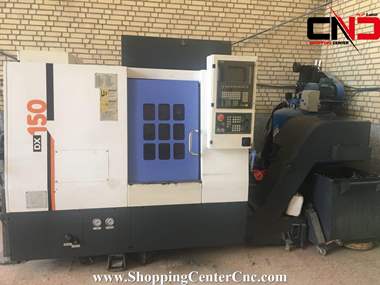 تراش سی ان سی دو محور ماشین سازی جهان دانش dx 150 ساخت ایران